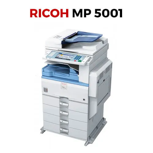 Sản phẩm may photocop ricoh aficio mp5001 1 — Công Ty TNHH Thương Mại Dịch Vụ Tin Học Thiện Phúc — MST 0314197981