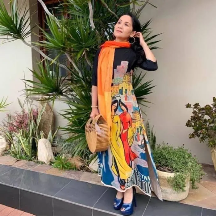 Sản phẩm vai ao dai dep 7 — In Vải Phượng Hoàng - Công Ty TNHH In ấn Phượng Hoàng — MST 0314198093