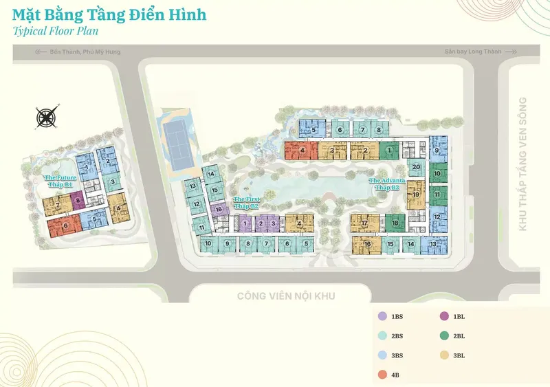 Sản phẩm Mat bang tang Gladia Heights.jpg — Công Ty TNHH Bất Động Sản Gia Khánh Land — MST 0314225621