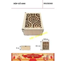 Sản phẩm hgo2302_hop go 2302_kg 3605 — Công Ty TNHH MTV Dịch Vụ Sản Xuất Thương Mại Kiệt Anh Phong — MST 0314226671