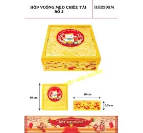 Sản phẩm hh2203m_hop vuong meo chieu tai so 3 3765 — Công Ty TNHH MTV Dịch Vụ Sản Xuất Thương Mại Kiệt Anh Phong — MST 0314226671