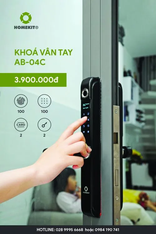 Sản phẩm HomeKit AB 04C 1 500x750 — Công Ty TNHH Thương Mại SERICA — MST 0314234111