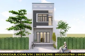 Sản phẩm Thiết kế xây dựng nhà 2 tầng quận Gò Vấp 360x240 — Xây Dựng Constar - Công Ty TNHH Xây Dựng Đầu Tư Constar — MST 0314239649