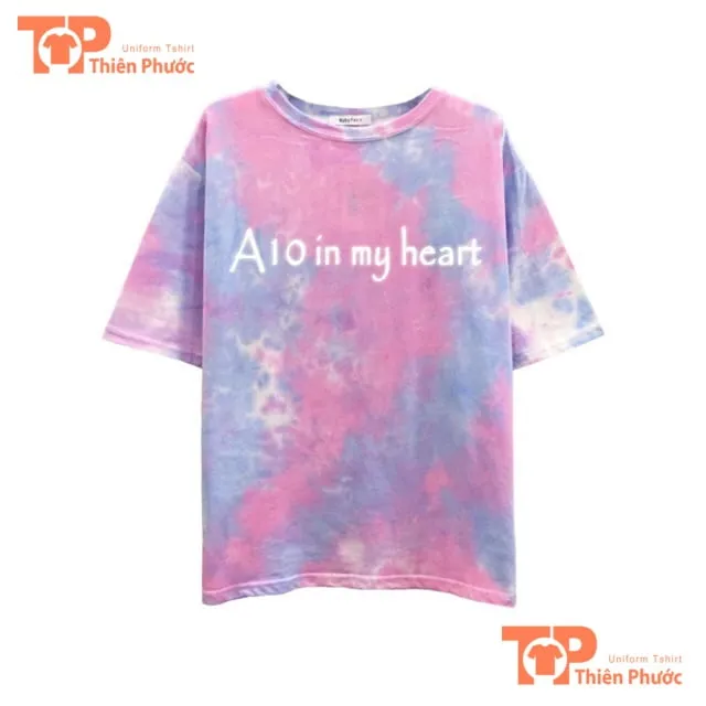 Sản phẩm ao lop tie dye mau 04 — Đồng Phục Thiên Phước - Công Ty TNHH May Mặc Thiên Phước — MST 0314244198