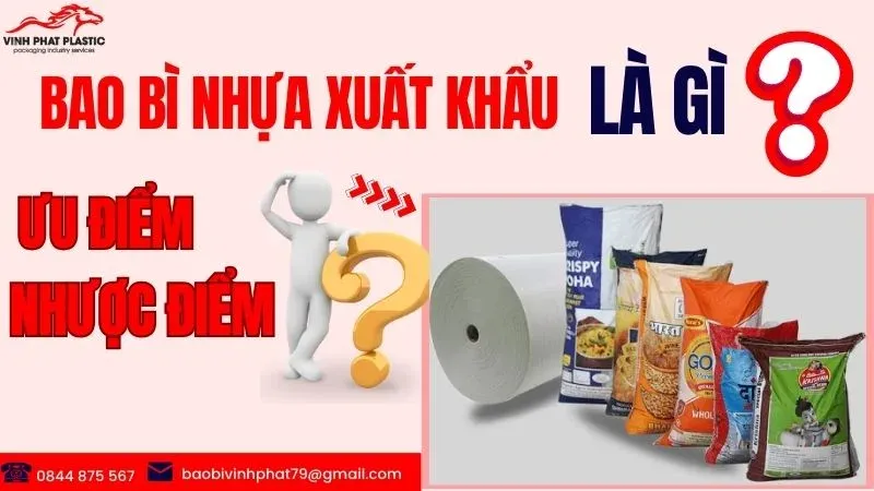 Sản phẩm bao bi nhua xuat khau la gi uu nhuoc diem va luu y 2024 jpg — Bao Bì Nhựa Vinh Phát - Công Ty TNHH Sản Xuất Bao Bì Nhựa Vinh Phát — MST 0314246413