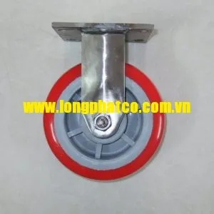 Sản phẩm Banh xe Pu cang inox co dinh tai nang 300x300 — Công Ty TNHH Thiết Bị Công Nghiệp Long Phát — MST 0314246484