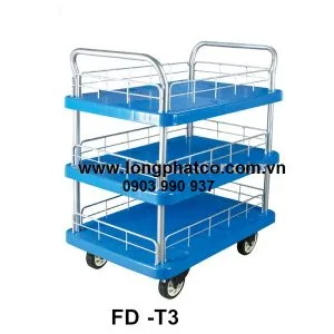 Sản phẩm Xe đẩy hàng sàn nhựa 3 tầng 1 300x300 — Công Ty TNHH Thiết Bị Công Nghiệp Long Phát — MST 0314246484