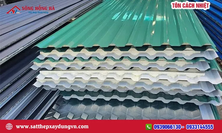 Sản phẩm mua ton cach nhiet_1749481418 — Công Ty TNHH Vật Liệu Xây Dựng Thép Sông Hồng Hà — MST 0314248851
