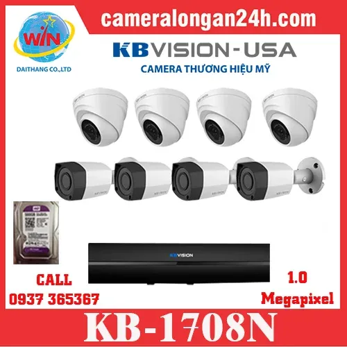 Sản phẩm lap bo camera tron goi kb 1708n — Công Ty TNHH Đầu Tư Xuất Nhập Khẩu Đại Thắng — MST 0314254781