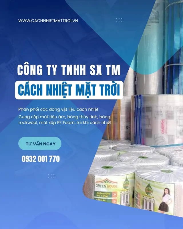 Sản phẩm HOME — Công Ty TNHH Sản Xuất Thương Mại Cách Nhiệt Mặt Trời — MST 0314258715