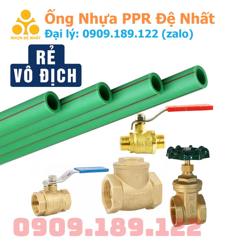 Sản phẩm ong nhua ppr de nhat — Công Ty TNHH Vật Liệu Xây Dựng Phú Xuân — MST 0314259081