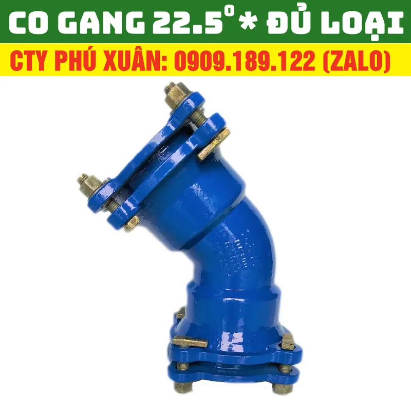 Sản phẩm co gang 22.5 do ff — Công Ty TNHH Vật Liệu Xây Dựng Phú Xuân — MST 0314259081