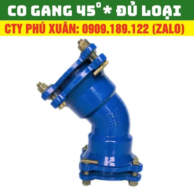 Sản phẩm co gang 45 do ff — Công Ty TNHH Vật Liệu Xây Dựng Phú Xuân — MST 0314259081