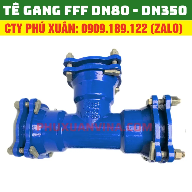 Sản phẩm te gang fff — Công Ty TNHH Vật Liệu Xây Dựng Phú Xuân — MST 0314259081