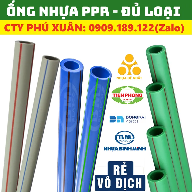 Sản phẩm ong nhua ppr — Công Ty TNHH Vật Liệu Xây Dựng Phú Xuân — MST 0314259081