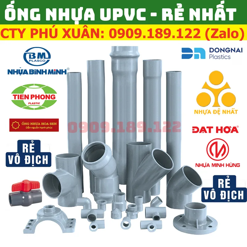 Sản phẩm ong nhua upvc — Công Ty TNHH Vật Liệu Xây Dựng Phú Xuân — MST 0314259081