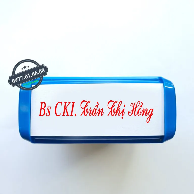 Sản phẩm khac dau ten bac si — Công Ty TNHH MTV Khắc Dấu Tuấn Anh — MST 0314278126