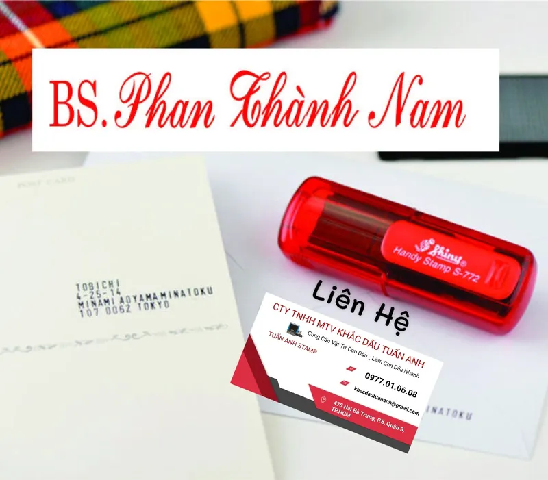 Sản phẩm khac dau bo tui — Công Ty TNHH MTV Khắc Dấu Tuấn Anh — MST 0314278126