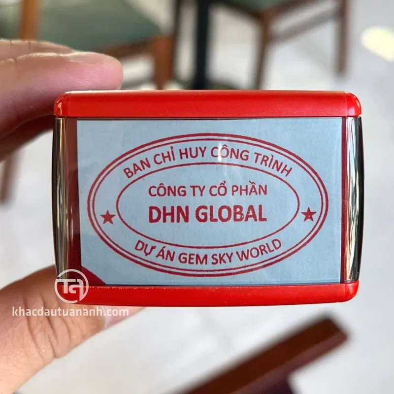 Sản phẩm con dau ban chu huy cong trinh — Công Ty TNHH MTV Khắc Dấu Tuấn Anh — MST 0314278126