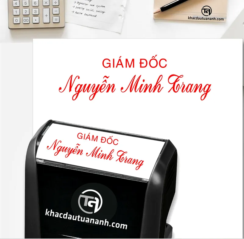 Sản phẩm con dau ten giam doc — Công Ty TNHH MTV Khắc Dấu Tuấn Anh — MST 0314278126