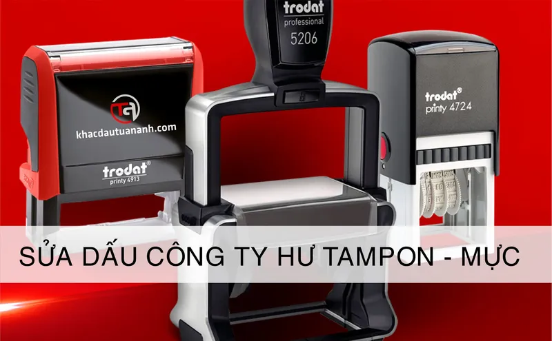 Sản phẩm tampon con dau — Công Ty TNHH MTV Khắc Dấu Tuấn Anh — MST 0314278126