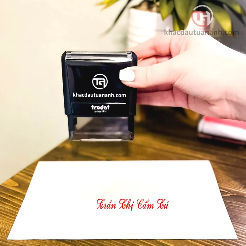 Sản phẩm con dau ten ca nhan 1 — Công Ty TNHH MTV Khắc Dấu Tuấn Anh — MST 0314278126