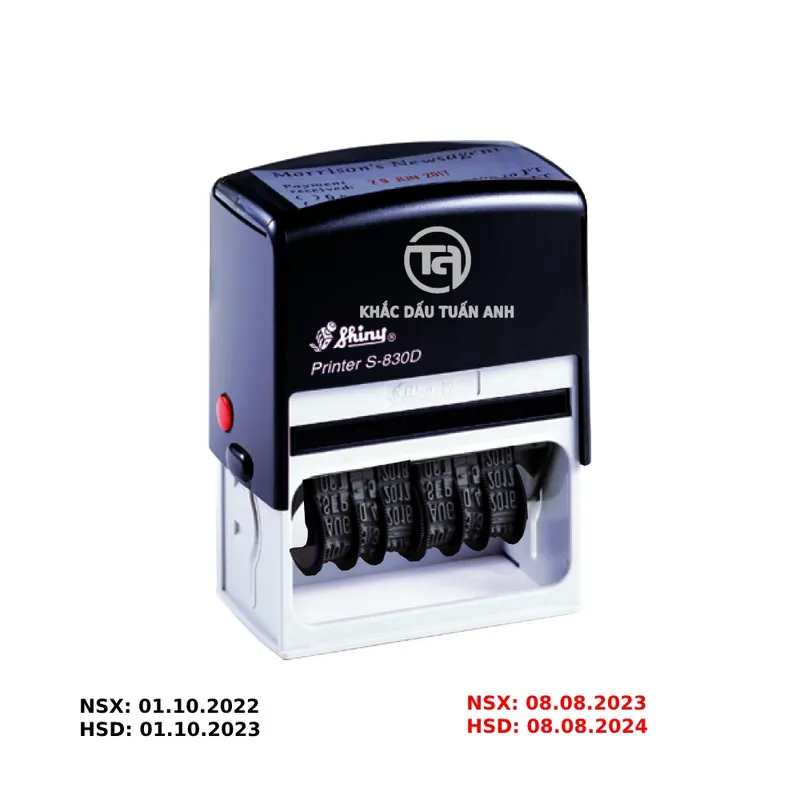 Sản phẩm con dau nsx hsd 2 — Công Ty TNHH MTV Khắc Dấu Tuấn Anh — MST 0314278126