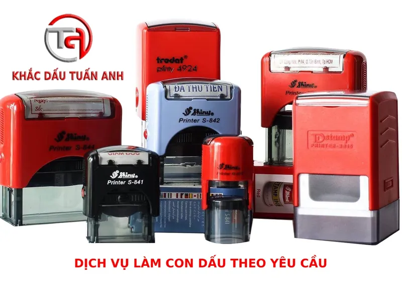 Sản phẩm khac dau theo yeu cau — Công Ty TNHH MTV Khắc Dấu Tuấn Anh — MST 0314278126