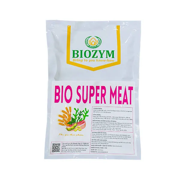 Sản phẩm bia super meat 1 — Phụ Gia Thực Phẩm Biozym - Công Ty TNHH Sản Xuất Và Dịch Vụ Biozym — MST 0314279190