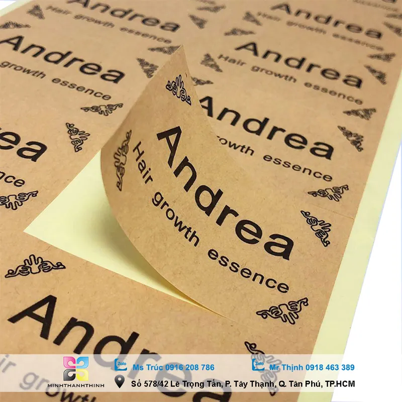 Sản phẩm decal kraft 2 — In Ấn Minh Thành Thịnh - Công Ty TNHH SX TM DV In Minh Thành Thịnh — MST 0314283768
