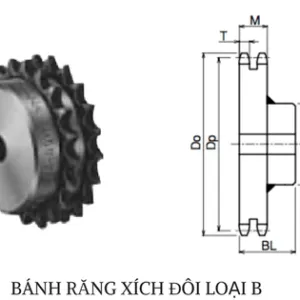 Sản phẩm banh rang xich doi 40 300x300 — Công Ty TNHH Thương Mại Dịch Vụ Hưng Phát Nguyên — MST 0314283969