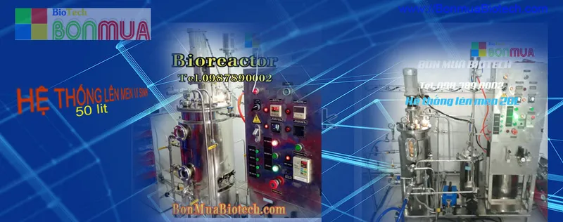 Sản phẩm BNER4 bioreactor  — Bốn Mùa Biotech - Công Ty TNHH Công Nghệ Sinh Học Bốn Mùa — MST 0314284306