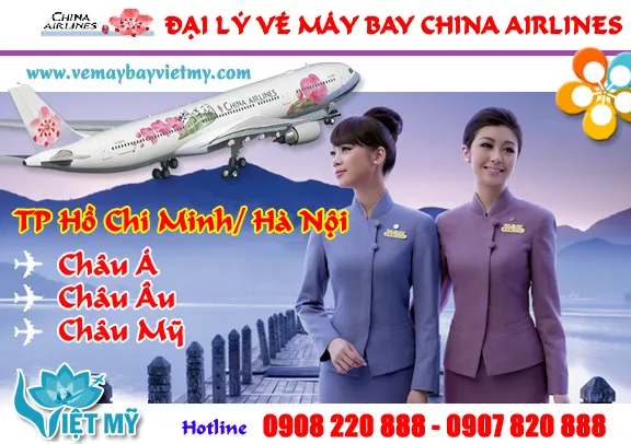 Sản phẩm chinaairlines di trung quoc — Công Ty Cổ Phần Du Lịch Vé Máy Bay Việt Mỹ — MST 0314306140