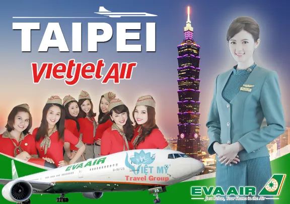 Sản phẩm ve di taipei dai loan — Công Ty Cổ Phần Du Lịch Vé Máy Bay Việt Mỹ — MST 0314306140