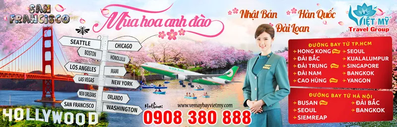Sản phẩm dai ly ve may bay di my eva air viet my — Công Ty Cổ Phần Du Lịch Vé Máy Bay Việt Mỹ — MST 0314306140
