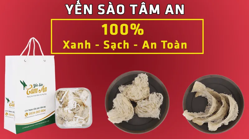 Sản phẩm mua yen sao hcm — Công Ty TNHH Yến Sào Tâm An — MST 0314324453