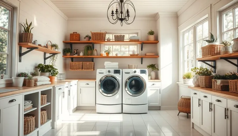 Sản phẩm laundry room decorating ideas 1024x585 — Đồng Phục Wemay - Công TY TNHH TM DV XNK Ngọc Hưng — MST 0314341473