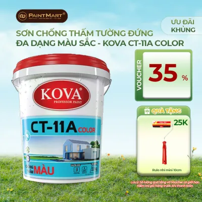 Sản phẩm chat chong tham mau kova ct 11a color lon 5kg 400x400 — Công Ty TNHH Thương Mại Và Xây Dựng Đạt Sơn — MST 0314344629