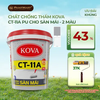 Sản phẩm chat chong tham mau kova ct 11a pu san mai thung 22kg 400x400 — Công Ty TNHH Thương Mại Và Xây Dựng Đạt Sơn — MST 0314344629