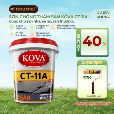 Sản phẩm son chong tham pha xi mang kova ct 11a san thung 20kg 400x400 — Công Ty TNHH Thương Mại Và Xây Dựng Đạt Sơn — MST 0314344629