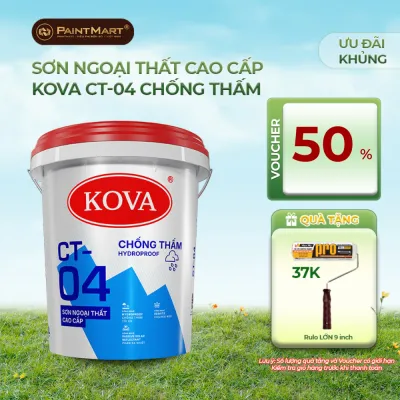 Sản phẩm son ngoai that cao cap kova ct 04 chong tham 18l 400x400 — Công Ty TNHH Thương Mại Và Xây Dựng Đạt Sơn — MST 0314344629