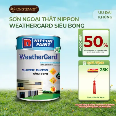 Sản phẩm son ngoai that nippon weathergard sieu bong 5l 400x400 — Công Ty TNHH Thương Mại Và Xây Dựng Đạt Sơn — MST 0314344629