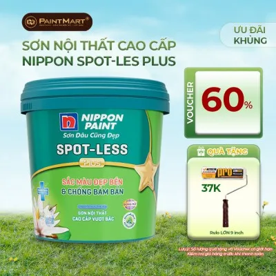 Sản phẩm son noi that cao cap nippon spot les plus 15l 400x400 — Công Ty TNHH Thương Mại Và Xây Dựng Đạt Sơn — MST 0314344629