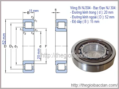 Sản phẩm NJ304 1598694644  — Công Ty TNHH TM DV Thế Giới Bạc Đạn — MST 0314352443