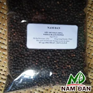 Sản phẩm tieu den hat — Công Ty TNHH Mua Bán Nông Sản Và Chế Biến Tiêu Nam Đan — MST 0314362755