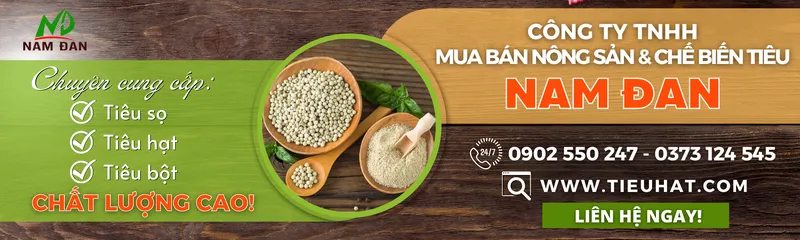Sản phẩm chuyen cung cap cac loai tieu1 — Công Ty TNHH Mua Bán Nông Sản Và Chế Biến Tiêu Nam Đan — MST 0314362755