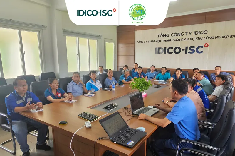 Sản phẩm doi tac IDICO ISC bia 01 — Công Ty TNHH Đào Tạo Và Tư Vấn An Toàn MT — MST 0314386749