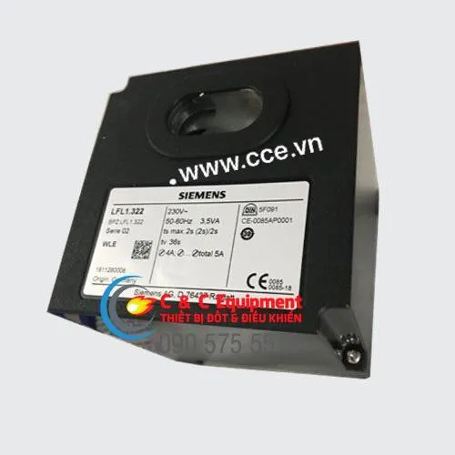 Sản phẩm Siemens LFL1.322 — Đầu Đốt CCE - Công Ty TNHH Thiết Bị Đốt Và Điều Khiển — MST 0314390819