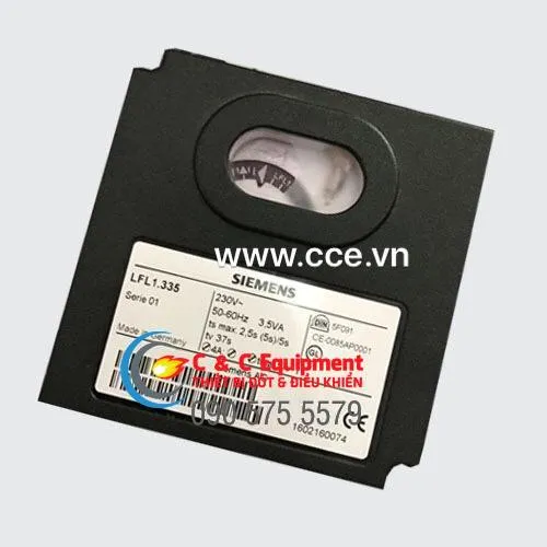 Sản phẩm Siemens LFL1.335 1 — Đầu Đốt CCE - Công Ty TNHH Thiết Bị Đốt Và Điều Khiển — MST 0314390819