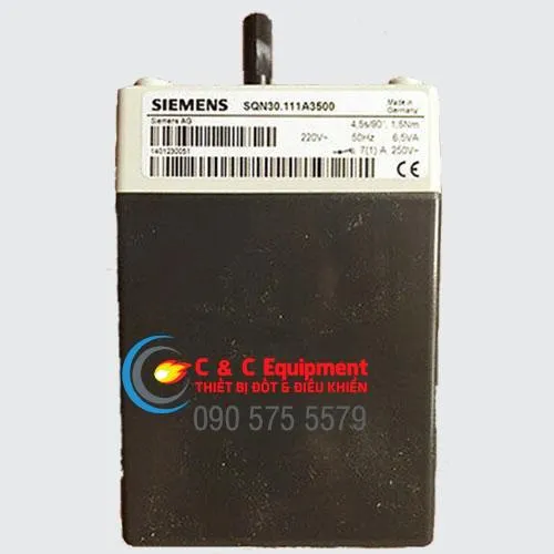 Sản phẩm Siemens SQN30.111A3500 1 — Đầu Đốt CCE - Công Ty TNHH Thiết Bị Đốt Và Điều Khiển — MST 0314390819
